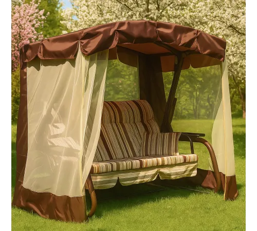 Качели садовые трехместные Olsa Турин-2 с1500