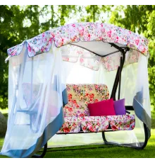 Качели садовые Olsa Турин FLower с1202