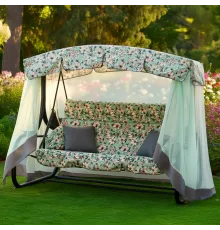 Качели садовые Olsa Турин Премиум FLOWER с1204