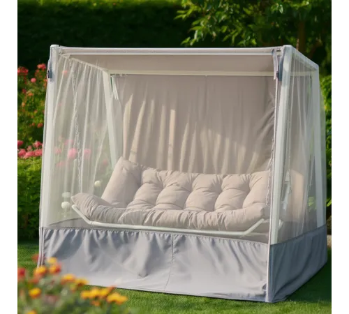 Качели садовые Монако с москитной сеткой