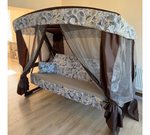 Трехместные садовые Садовые качели Мобеком Секвойя 