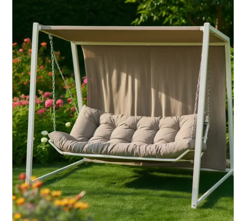 Качели садовые Монако с москитной сеткой