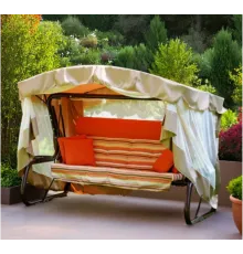 Качели садовые четырехместные Александрия с1511