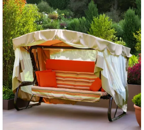 Качели садовые четырехместные Александрия с1511