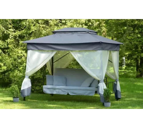 Качели - шатер четырехместные с москитной сеткой Olsa 1456