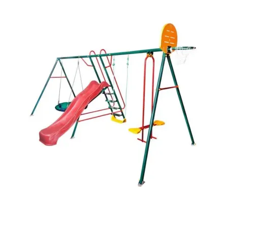 Игровой уличный комплект OLSA Солнышко-6 c660, 439х238х212 cм горка, качели, гнездо, баскетбольное кольцо Игровой уличный комплект OLSA Солнышко-6 c660, 439х238х212 cм горка, качели, гнездо, баскетбольное кольцо