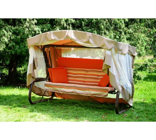 Качели садовые четырехместные Александрия с1511