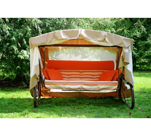 Качели садовые четырехместные Александрия с1511