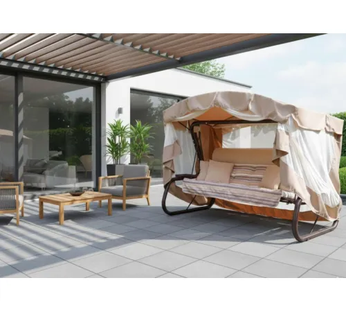 Качели садовые четырехместные Александрия с1497