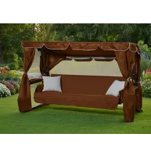 Качели садовые РусКемпинг Нирвана Premium (шоколад)