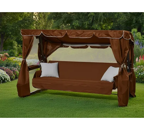 Качели садовые РусКемпинг Нирвана Premium (шоколад)