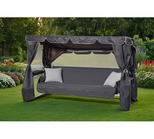 Качели садовые РусКемпинг Нирвана Premium (графит)