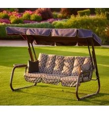Качели садовые Olsa 1616 Родео-2 , 3-местные, раскладываются