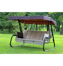 Качели садовые Olsa Родео-2 909, раскладываются , 3-местные