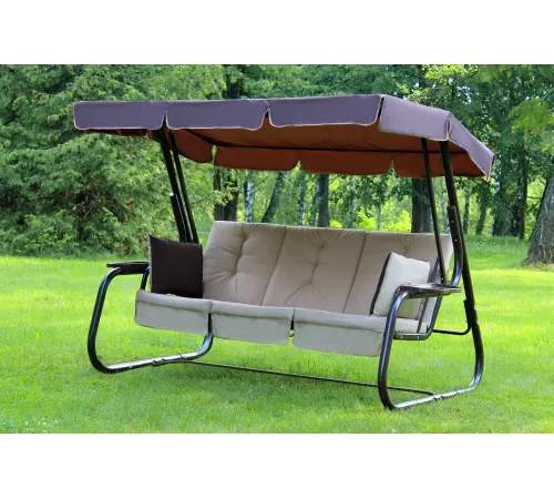 Качели садовые Olsa Родео-2 909, раскладываются , 3-местные